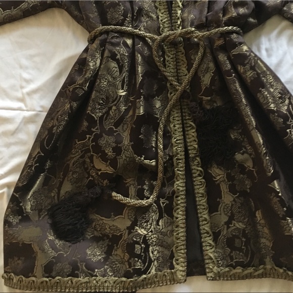 Brocade Anne Klein coat - Picture 2 of 5